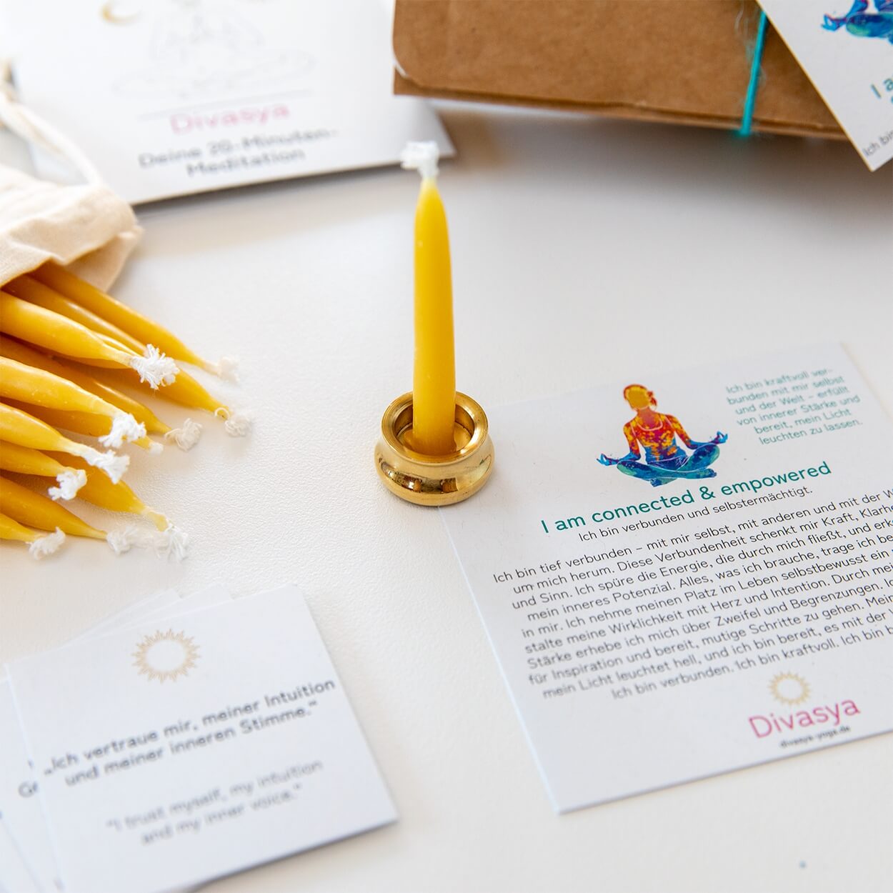 20-Minuten-Kerzen | I am relaxed & calm