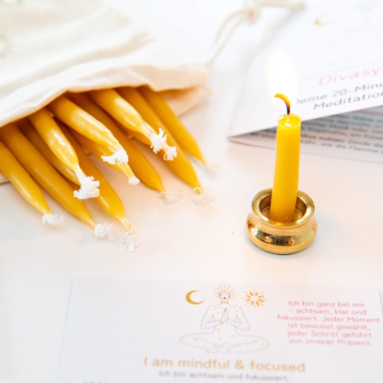 20-Minuten-Kerzen  | I am loved & grateful