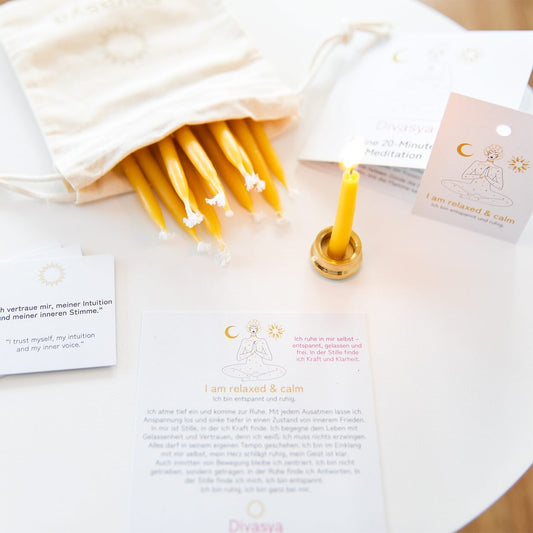 20-Minuten-Kerzen | I am relaxed & calm