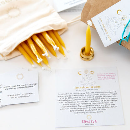 20-Minuten-Kerzen | I am safe & supported