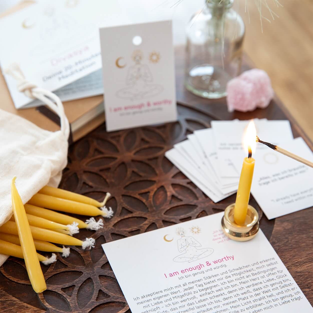 20-Minuten-Kerzen | I am mindful & focused