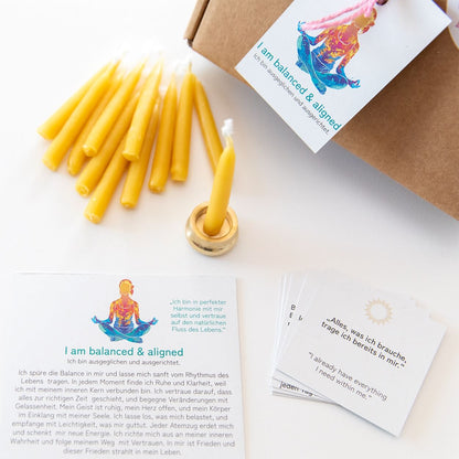 20-Minuten-Kerzen | I am enough & worthy