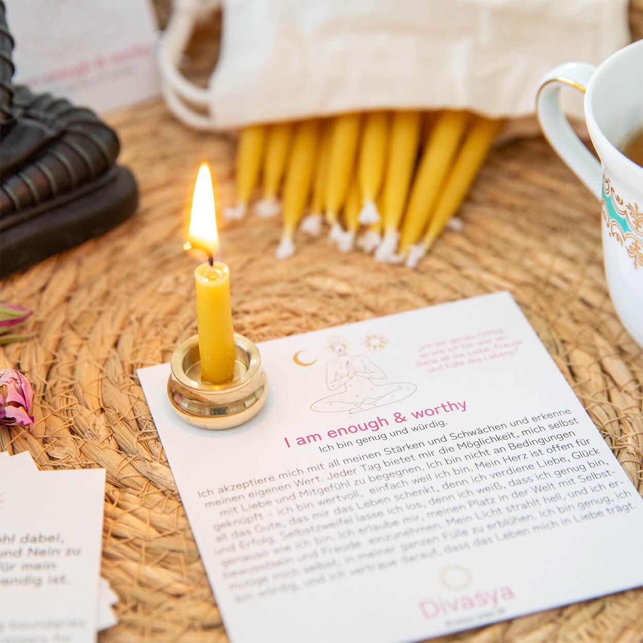 20-Minuten-Kerzen | I am mindful & focused