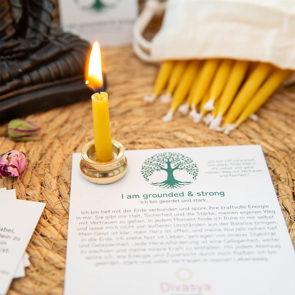 20-Minuten-Kerzen | I am mindful & focused