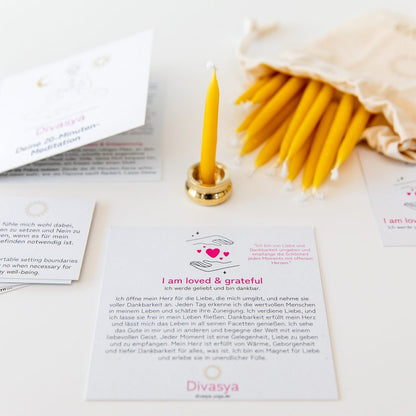 20-Minuten-Kerzen  | I am loved & grateful