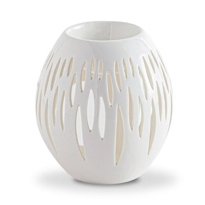 Ovali White Ceramic Oil & Wax Burner