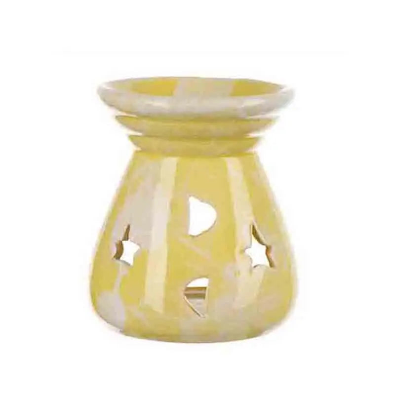 Ceramic fragrance lamp – aromatherapy oil burner for home use