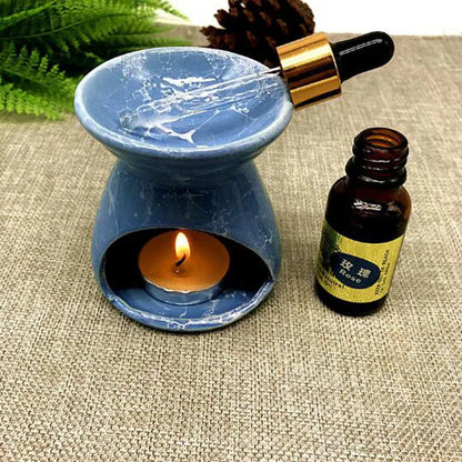 Ceramic fragrance lamp – aromatherapy oil burner for home use