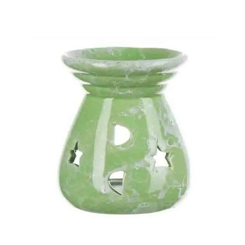 Ceramic fragrance lamp – aromatherapy oil burner for home use