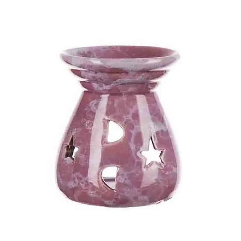 Ceramic fragrance lamp – aromatherapy oil burner for home use