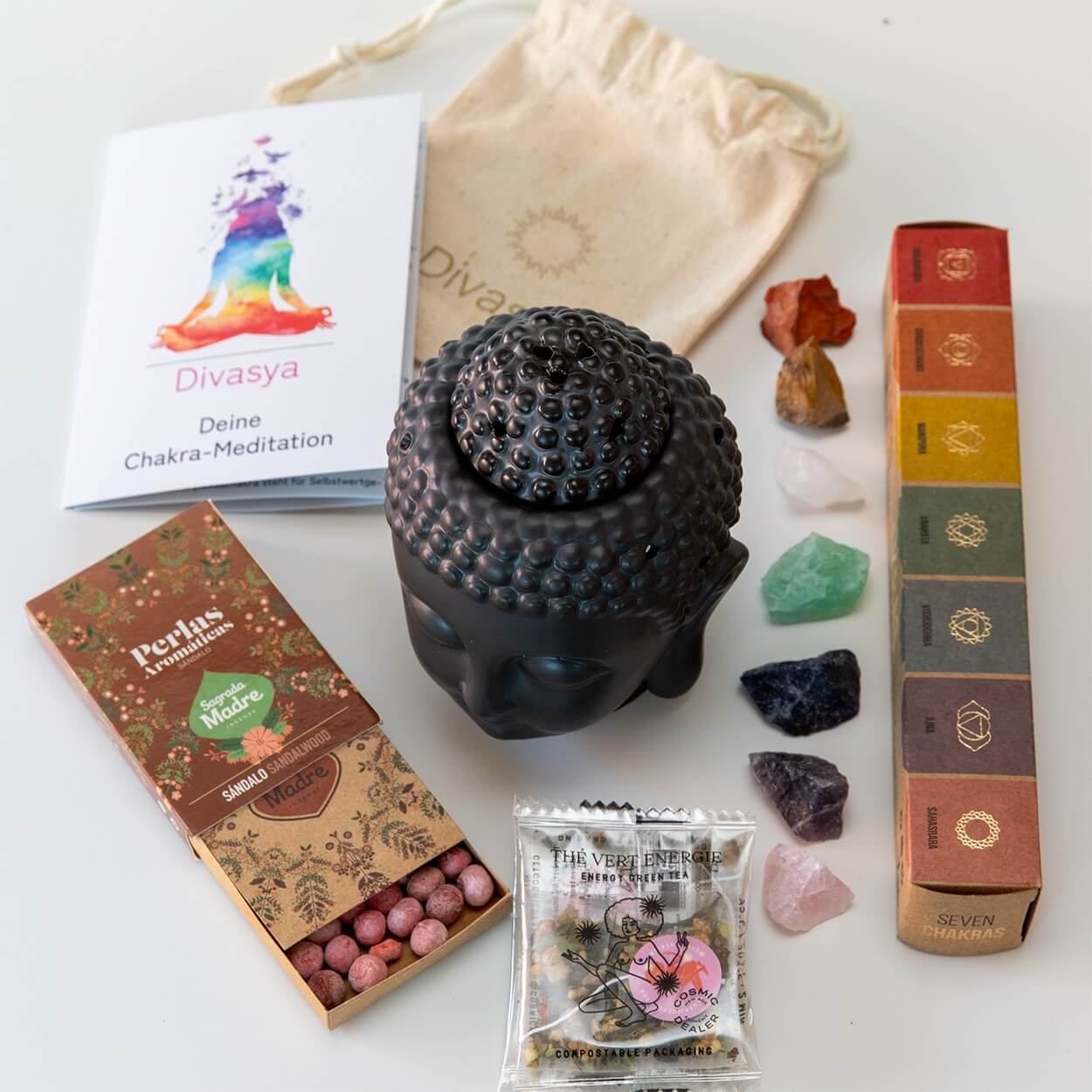 Gift for Meditation │ Gift Set for Chakra Meditation & Yoga