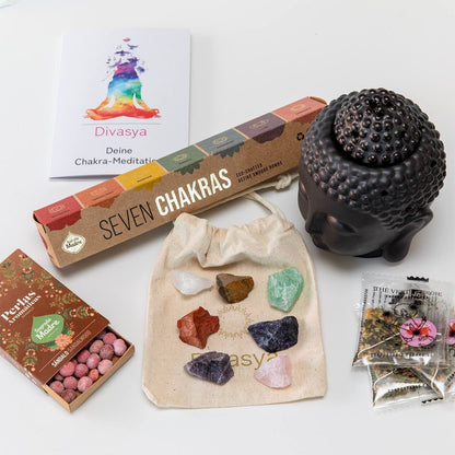 Gift for Meditation │ Gift Set for Chakra Meditation & Yoga
