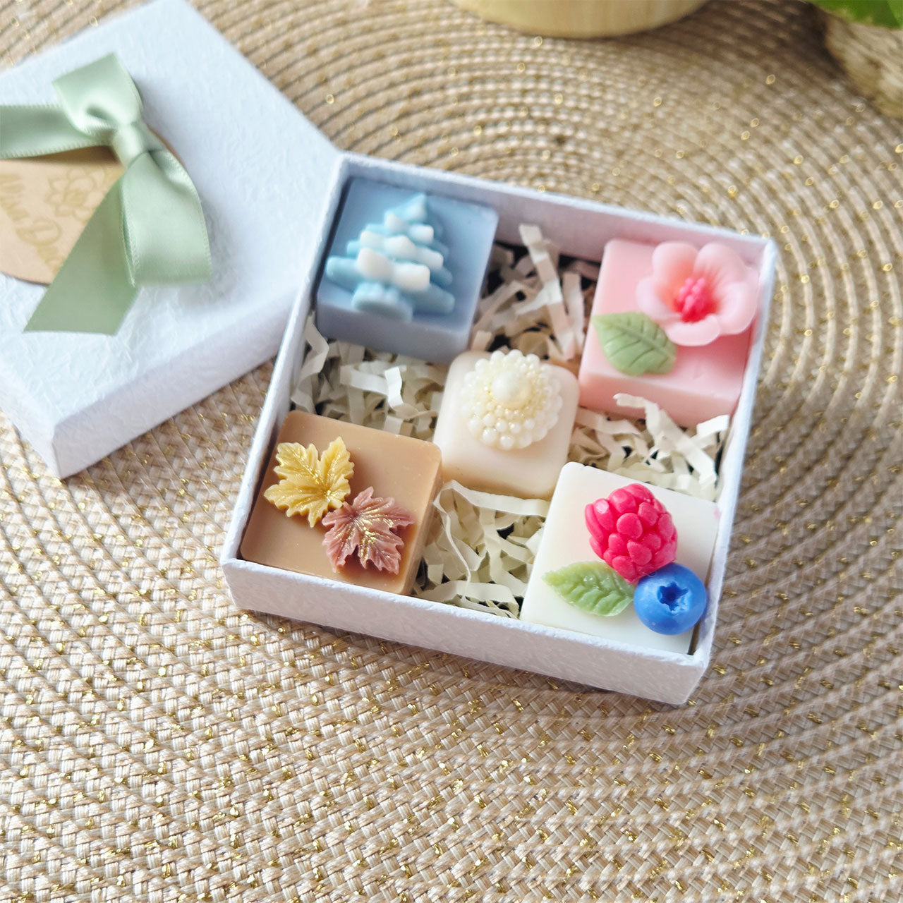 Detailansicht der dekorativen Wax Melts