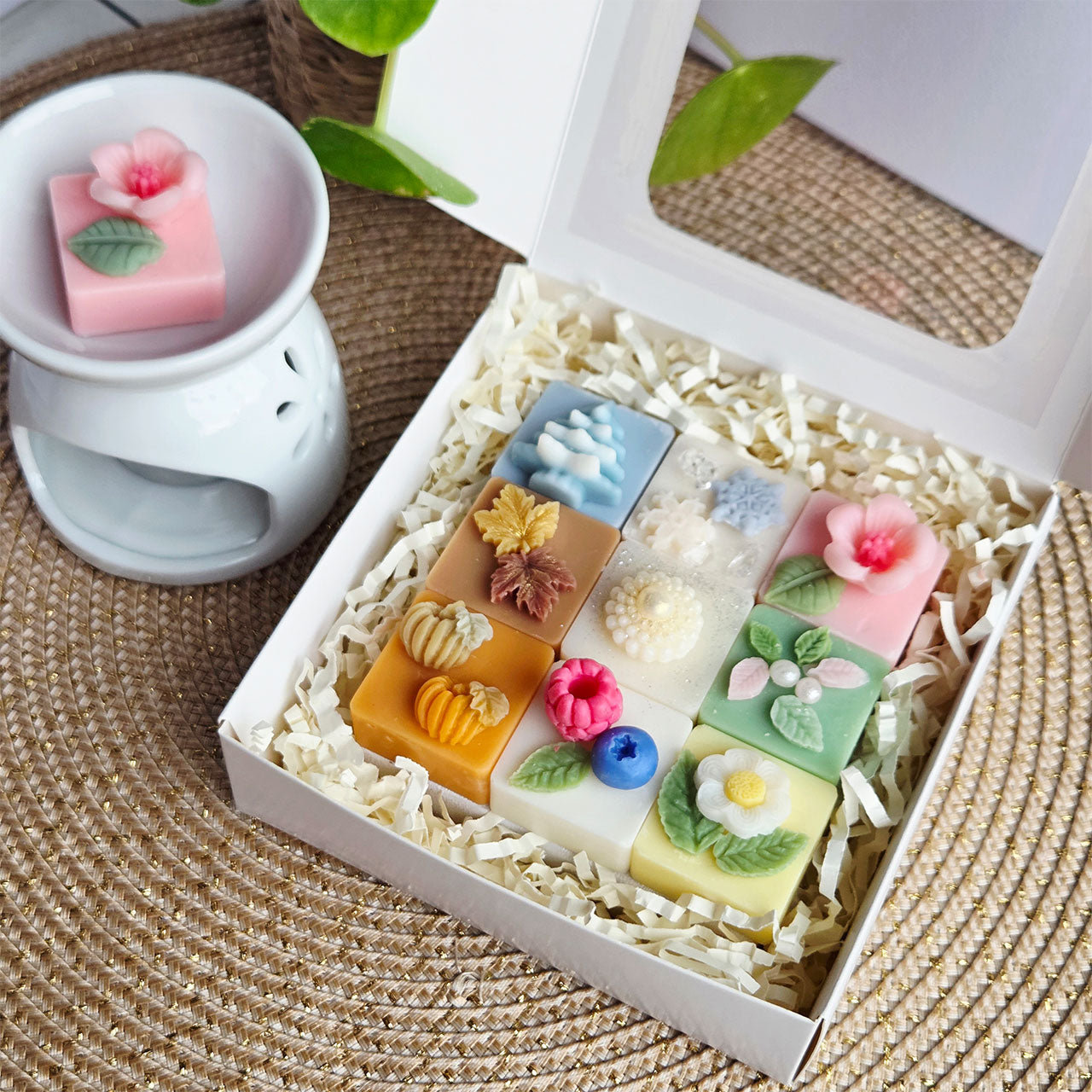 Frühlingshafte Wax Melts mit floralen Noten