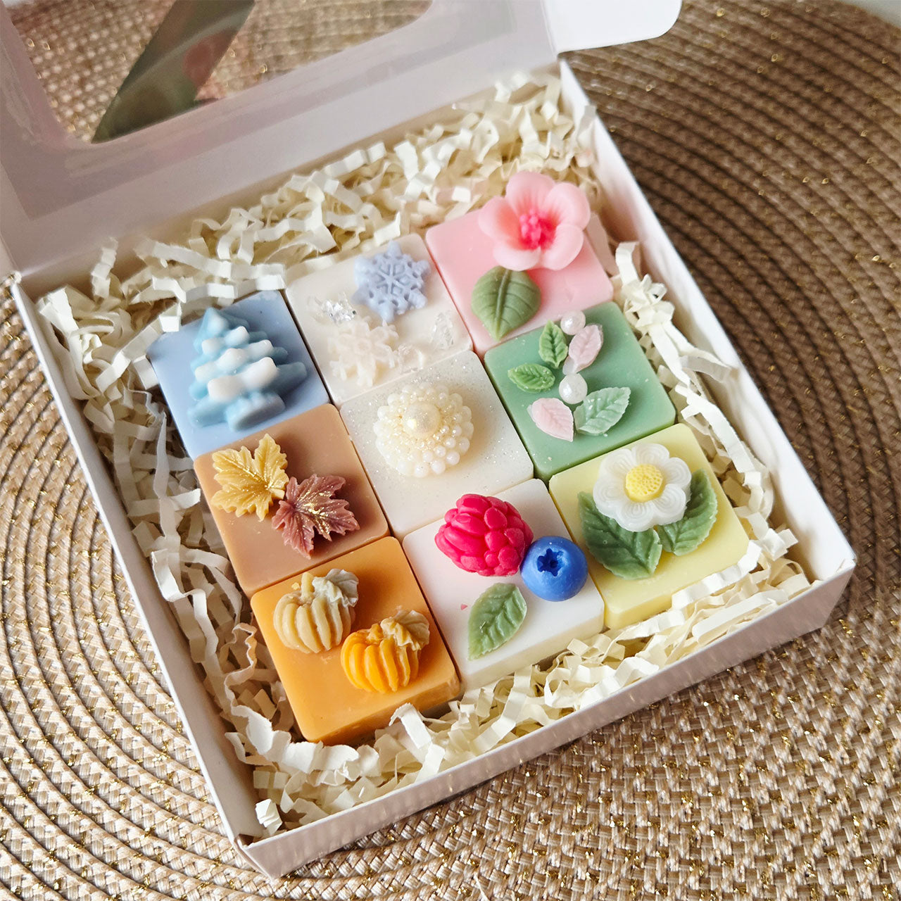 Sommerliche Wax Melts mit Zitrus- und Beerendüften