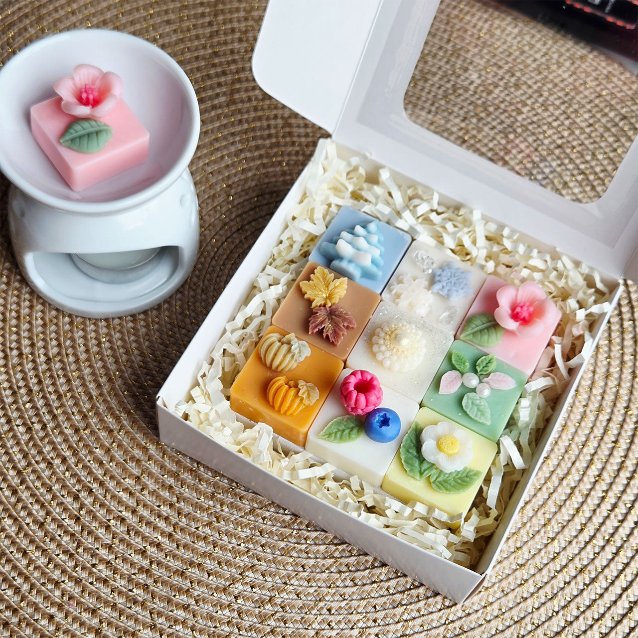 Herbstliche Wax Melts mit warmen Gewürzen