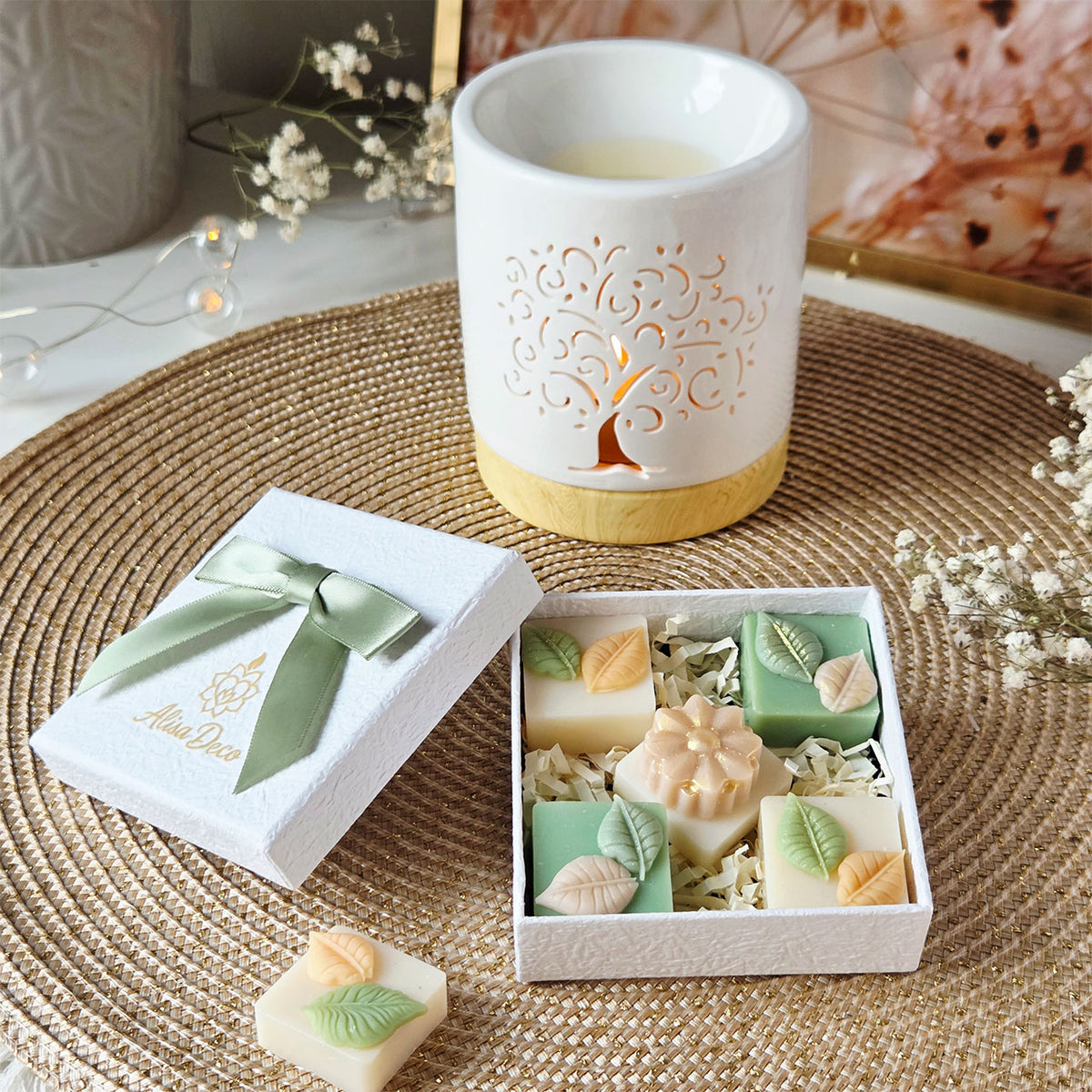 Baum des Lebens Duftwachs Set – Wax Melts & Duftmelts für Duftlampen – Alisa Deco