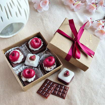 Duftmelts aus Sojawachs in Kraftbox