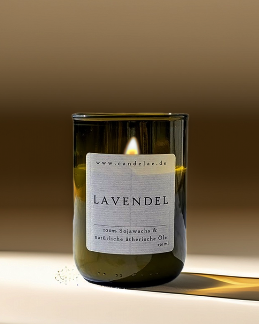 Lavendel Duftkerze – Natürliche Sojawachs Kerze für Entspannung pur | Candelae