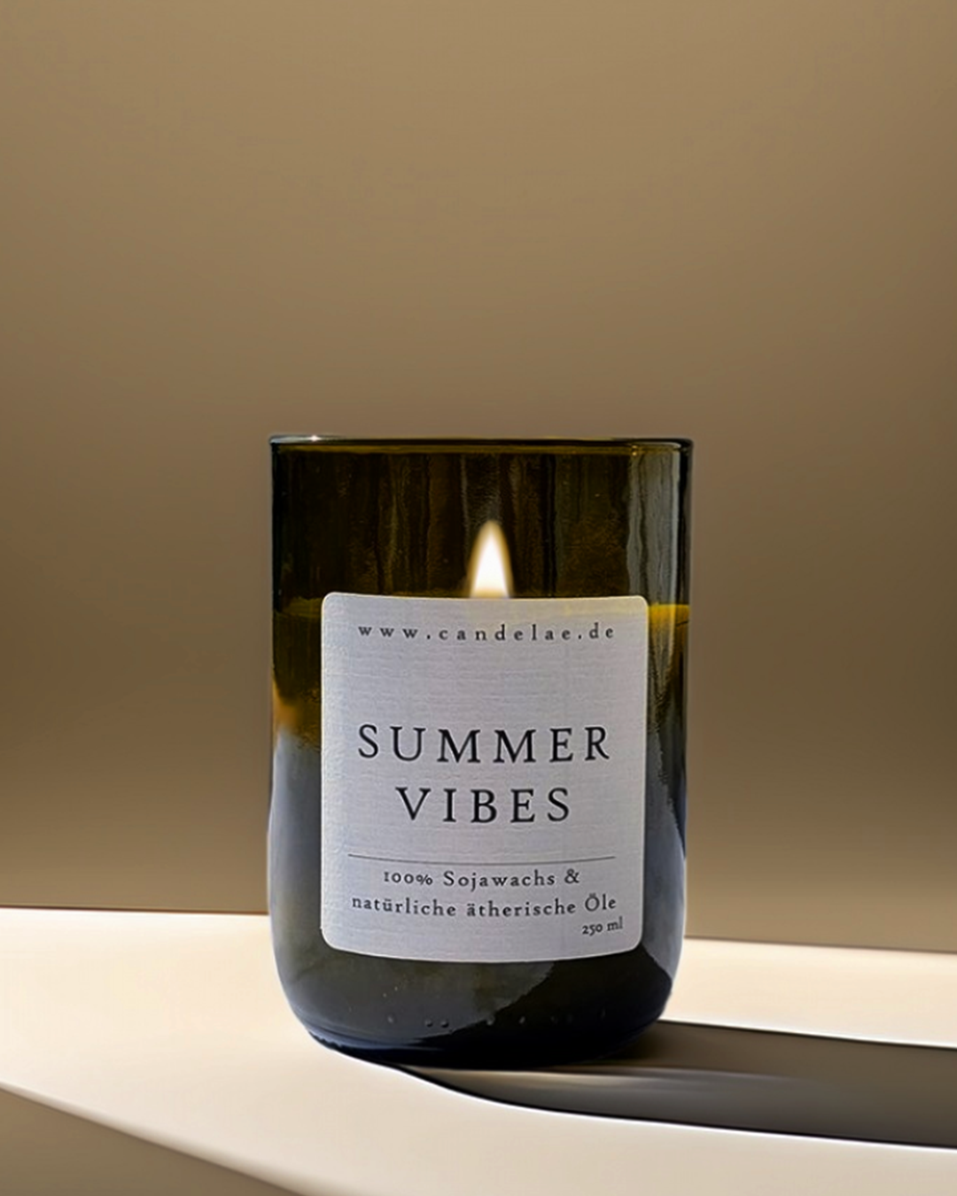 Summer Vibes Duftkerze – Sojawachs Kerze für sommerliche Frische und Entspannung