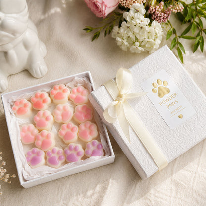 Handgegossene Pfoten Wax Melts aus Sojawachs