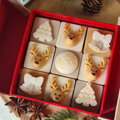 Handgegossene Wax Melts aus Sojawachs – limitierte Weihnachtsedition