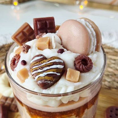 Handgemachte 6-Layer Kerze von Alisa Deco