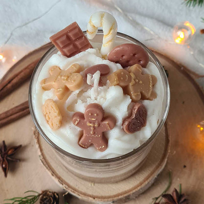 Mittlere Schicht der Kerze mit Lebkuchenduft – Gingerbread Heart