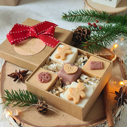 Kombination aus Lebkuchen-, Keks- und Herzformen