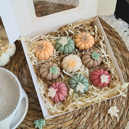 Herbstliche Deko mit sanften Kürbis-Wax Melts