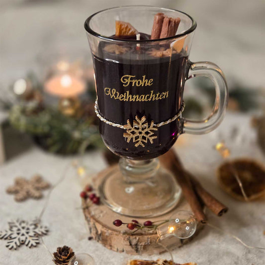 Glühwein Duftkerze im Glas