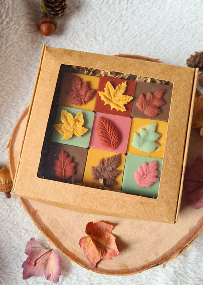 Wax Melts Blattform – Nahaufnahme handgegossener Details