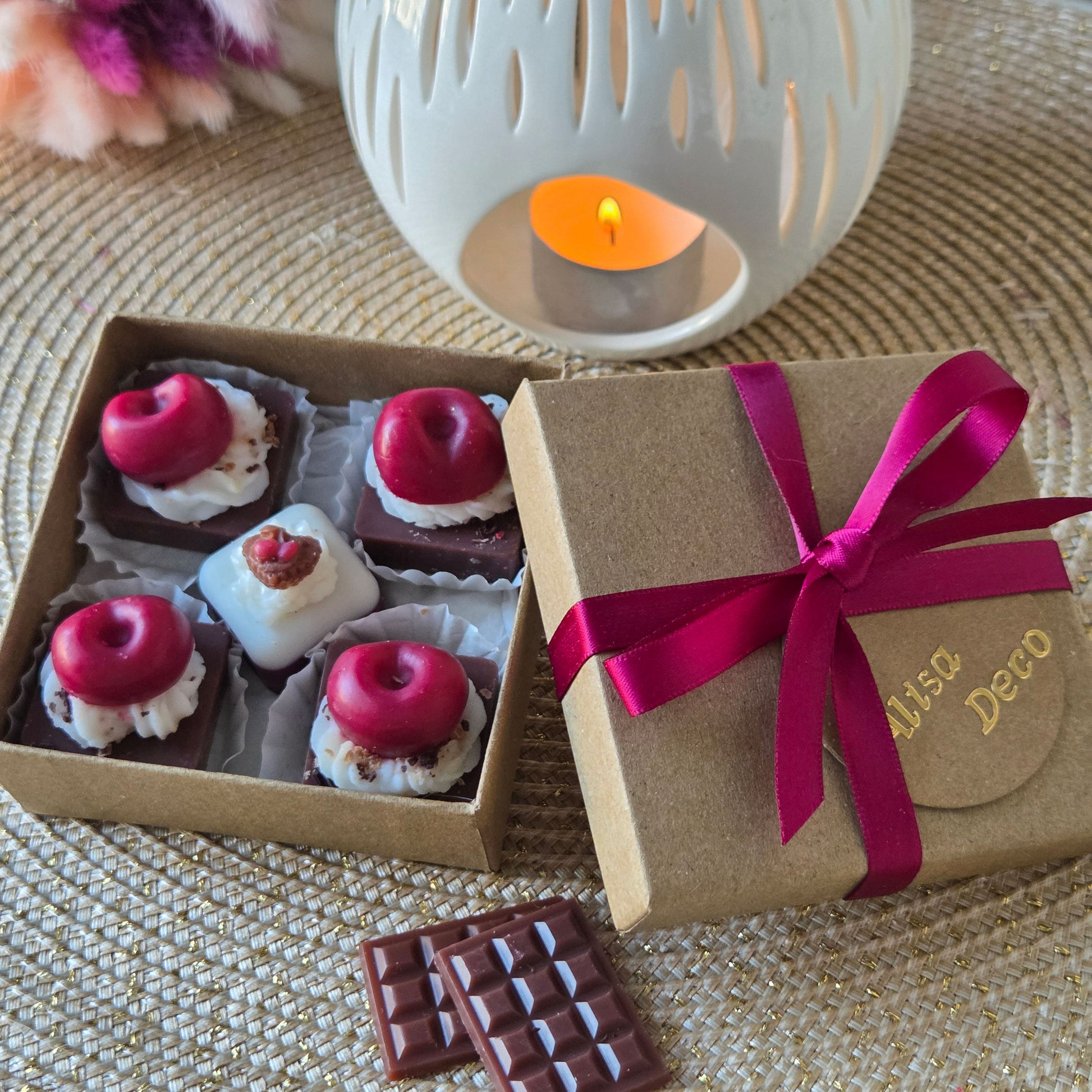 Wax Melts für Duftlampe mit fruchtigem Kirschduft