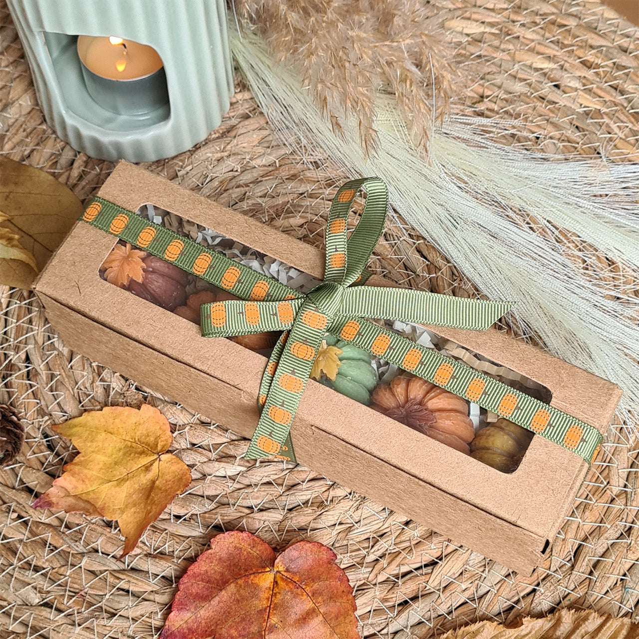 Verpackung der handgemachten Kürbis Wax Melts – Perfektes Geschenk
