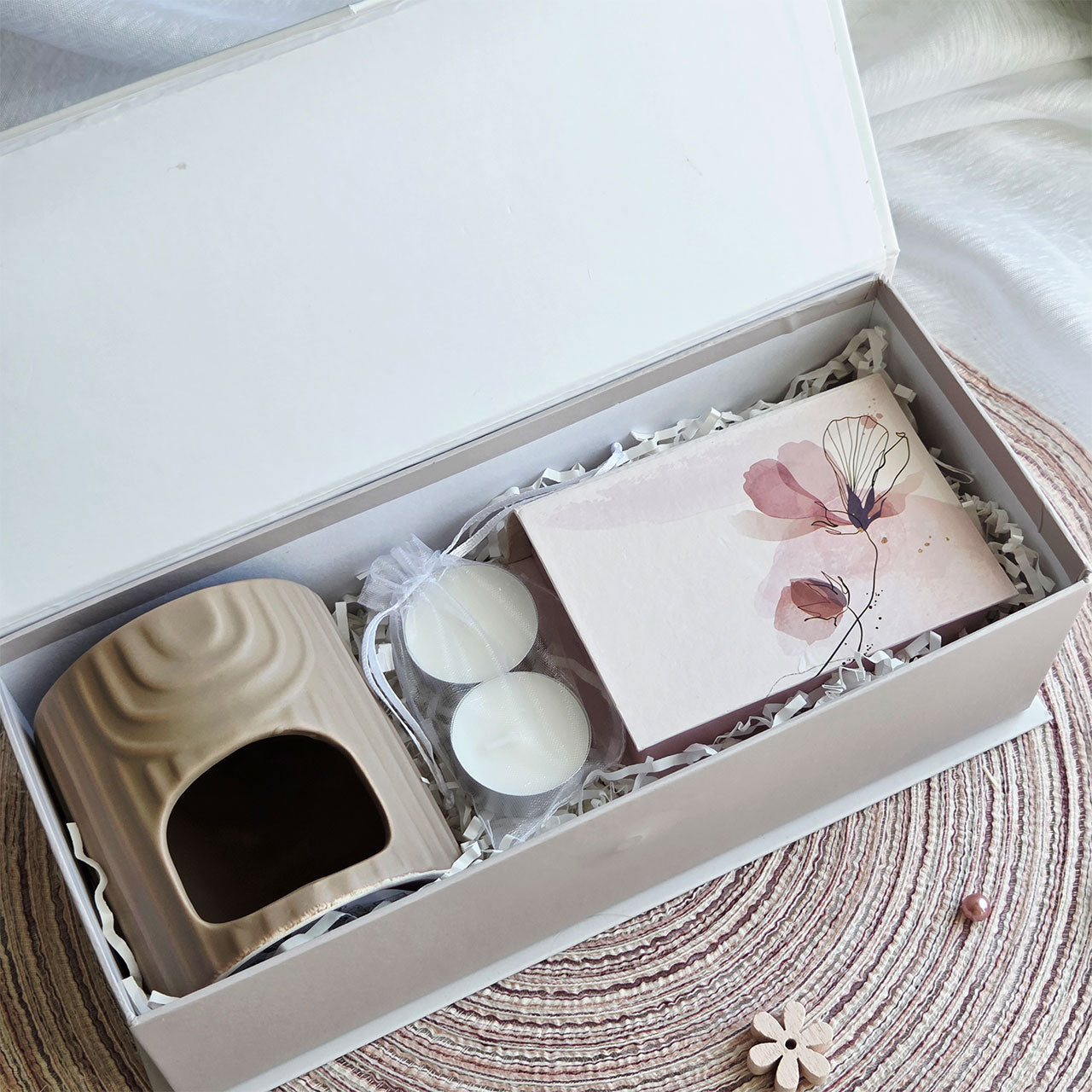 Coffret Fondants Parfumés MAMA – Cadeau Parfumé en Cire de Soja pour Maman