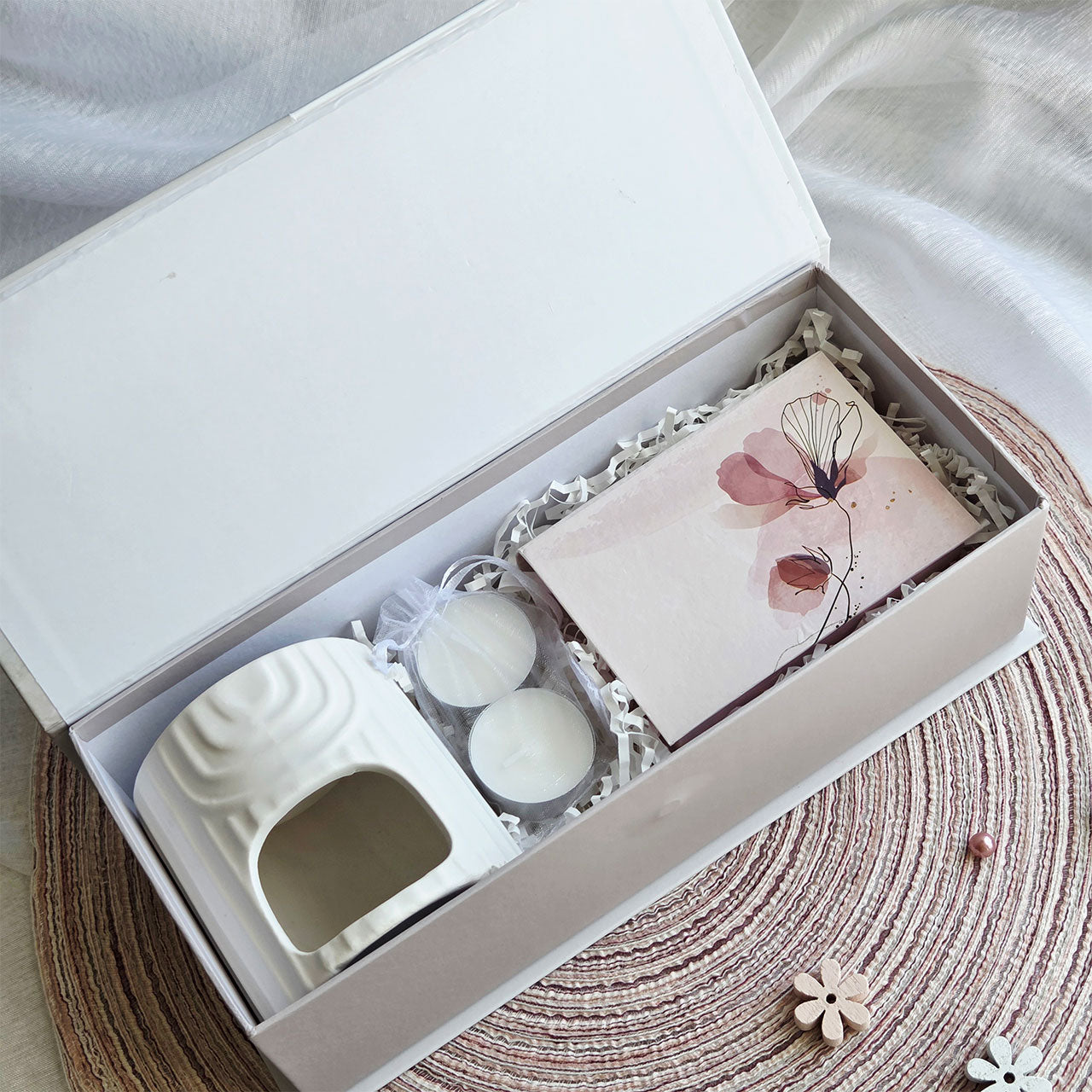 Coffret Fondants Parfumés MAMA – Cadeau Parfumé en Cire de Soja pour Maman