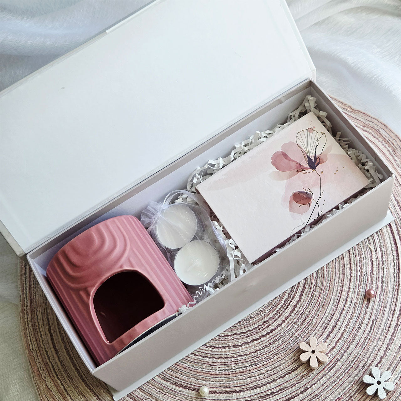 Coffret Fondants Parfumés MAMA – Cadeau Parfumé en Cire de Soja pour Maman