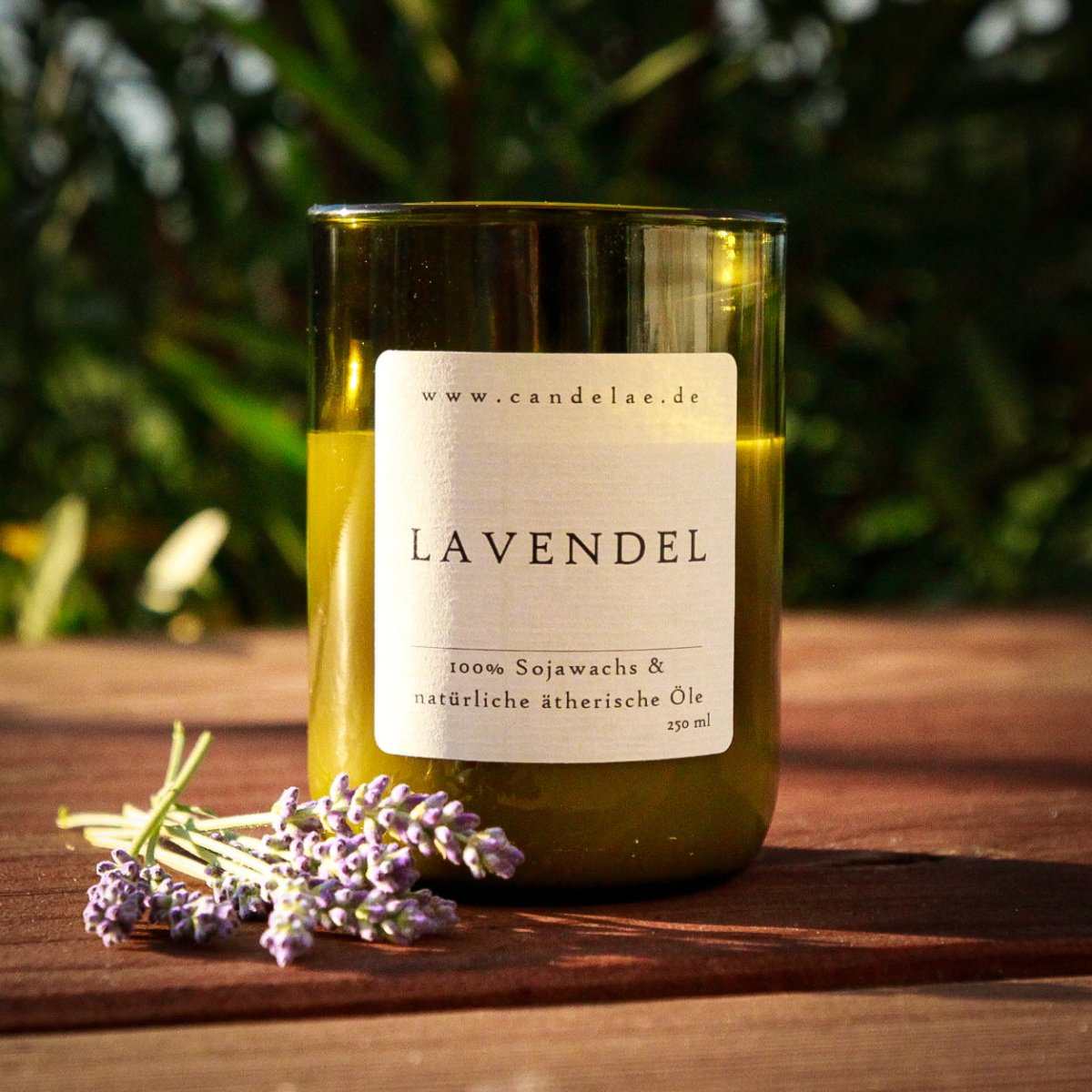 Lavendel Duftkerze – Natürliche Sojawachs Kerze für Entspannung pur | Candelae