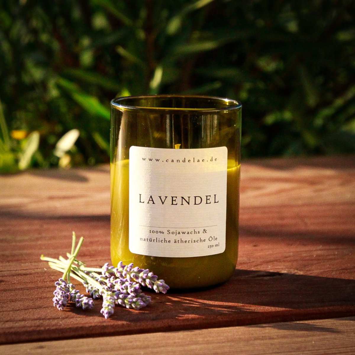 Lavendel Duftkerze – Natürliche Sojawachs Kerze für Entspannung pur | Candelae