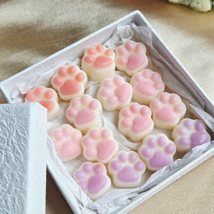 Powder Paws Wax Melts in sanften Pastellfarben
