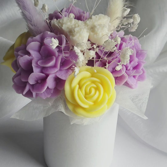 Video des handgemachten Duftblumen Bouquets von Alisa Deco