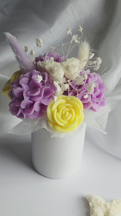 Video des handgemachten Duftblumen Bouquets von Alisa Deco