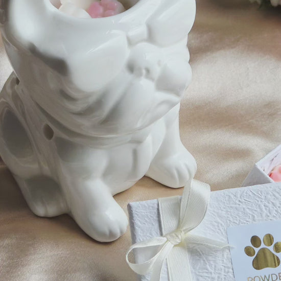 Video der handgegossenen Powder Paws Wax Melts von Alisa Deco