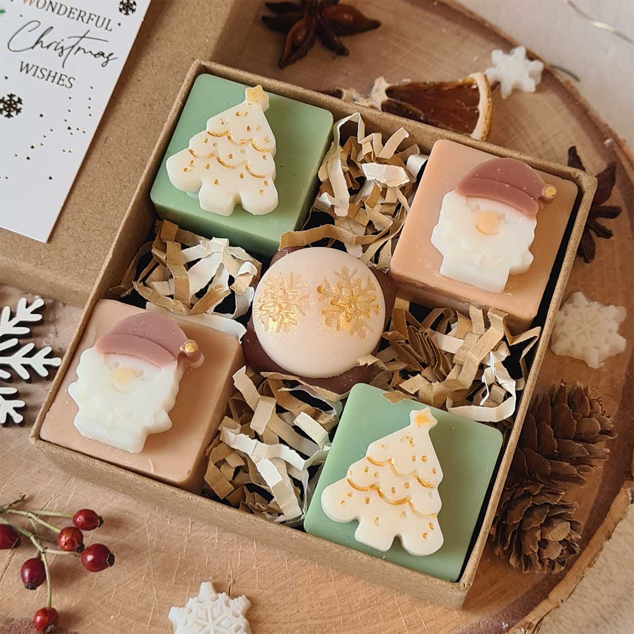 Scandi Christmas Wax Melts Geschenkset