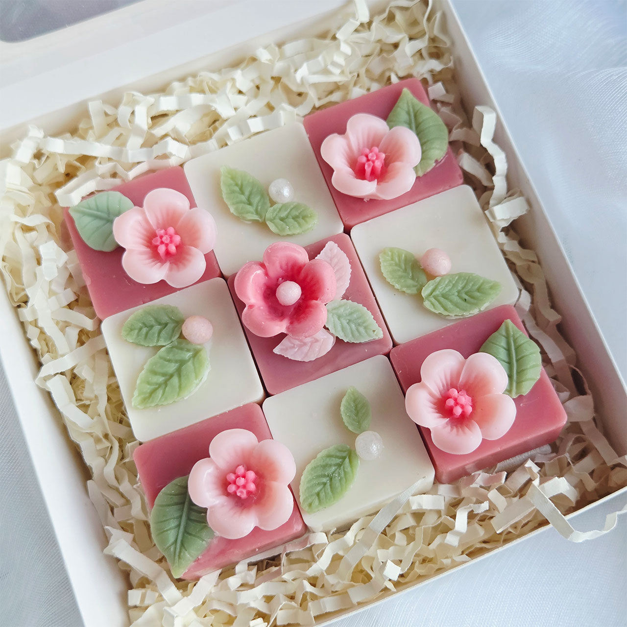 Frühlingshafte Geschenkidee mit Wax Melts und Duftlampe