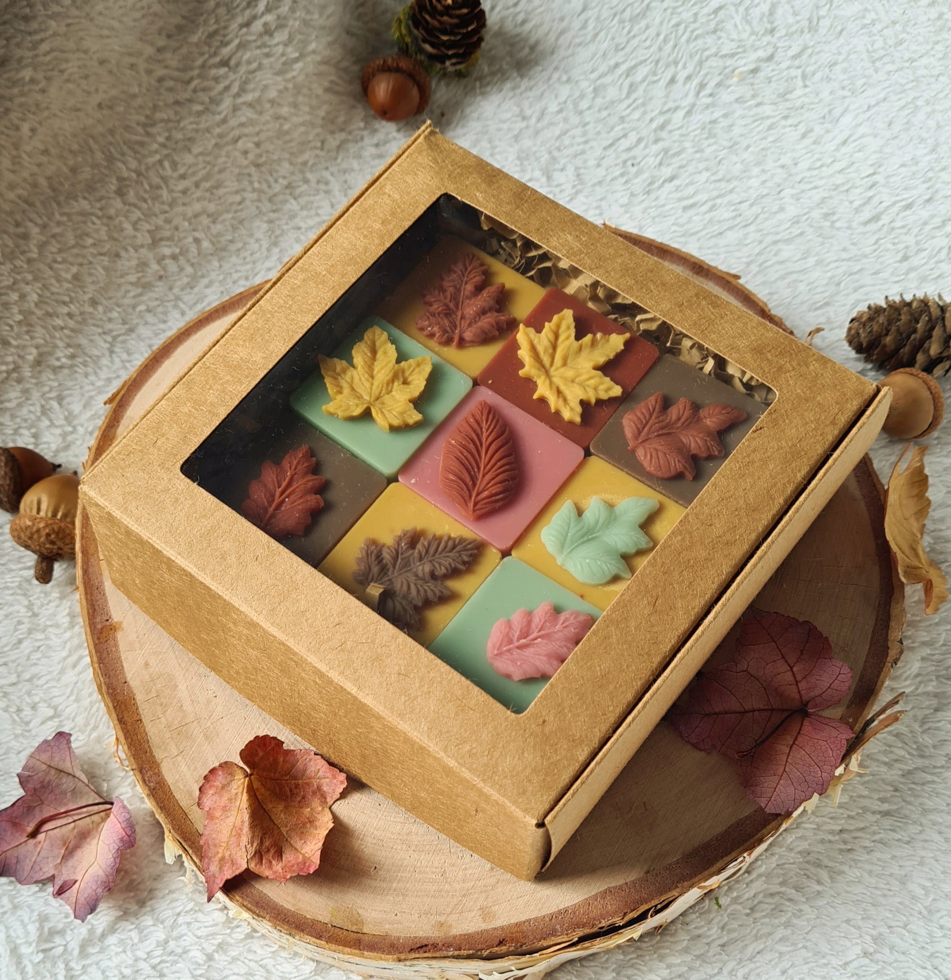 Nachhaltige Sojawachs Blätter – Herbstzauber Duftmelts