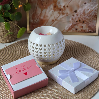 Sweet Hearts Wax Melts – 80g of heart-shaped scented wax melts